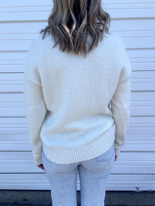 Lilith Star Sweater in Ivory