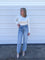 Gabriela Full Length Straight Jeans