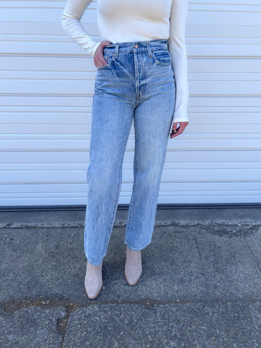 Gabriela Full Length Straight Jeans