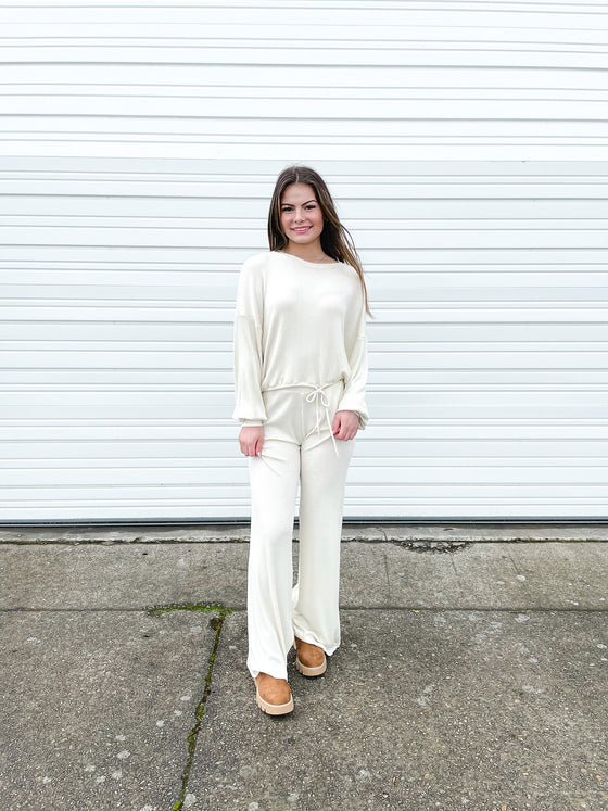 Clover Ribbed Lounge Pants