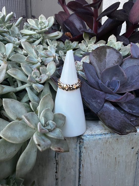 Nori Knotted Ring in Gold