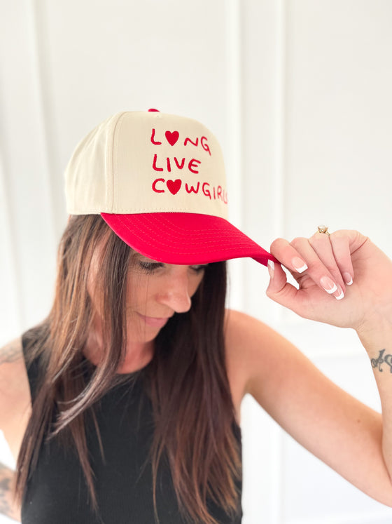 Journi Long Live Cowgirls Trucker Hat