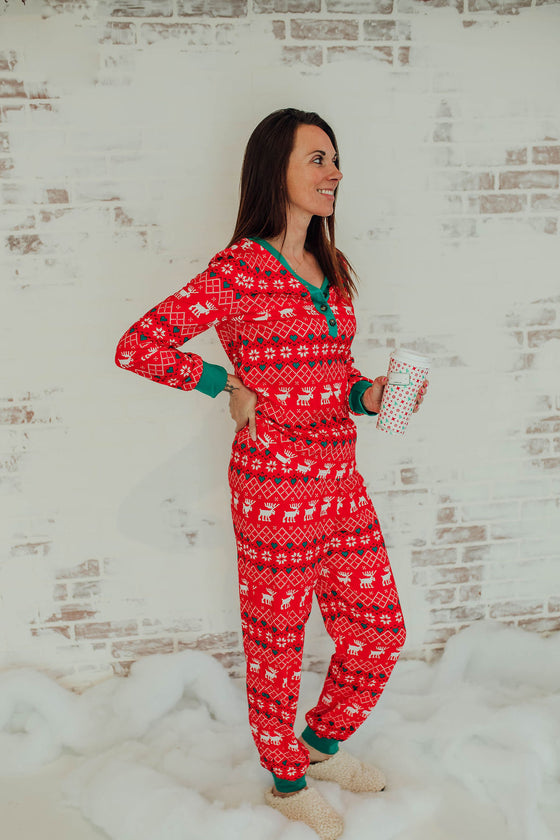 Kayleigh Nordic Christmas Pajama Pants