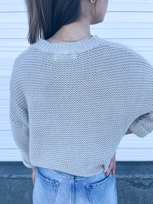 Daniela Slouchy Knit Sweater