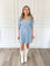 Christina Denim Short Dress