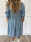 Christina Denim Short Dress