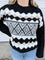 Nola Argyle Sweater