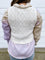 Mylah Crop Sweater Vest in Cream