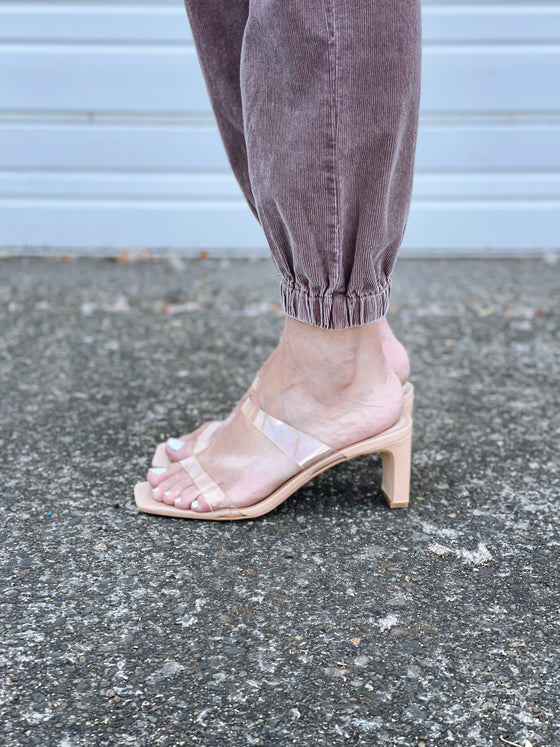 Nellie Clear Heels