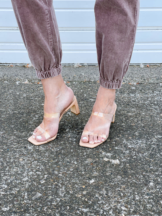 Nellie Clear Heels